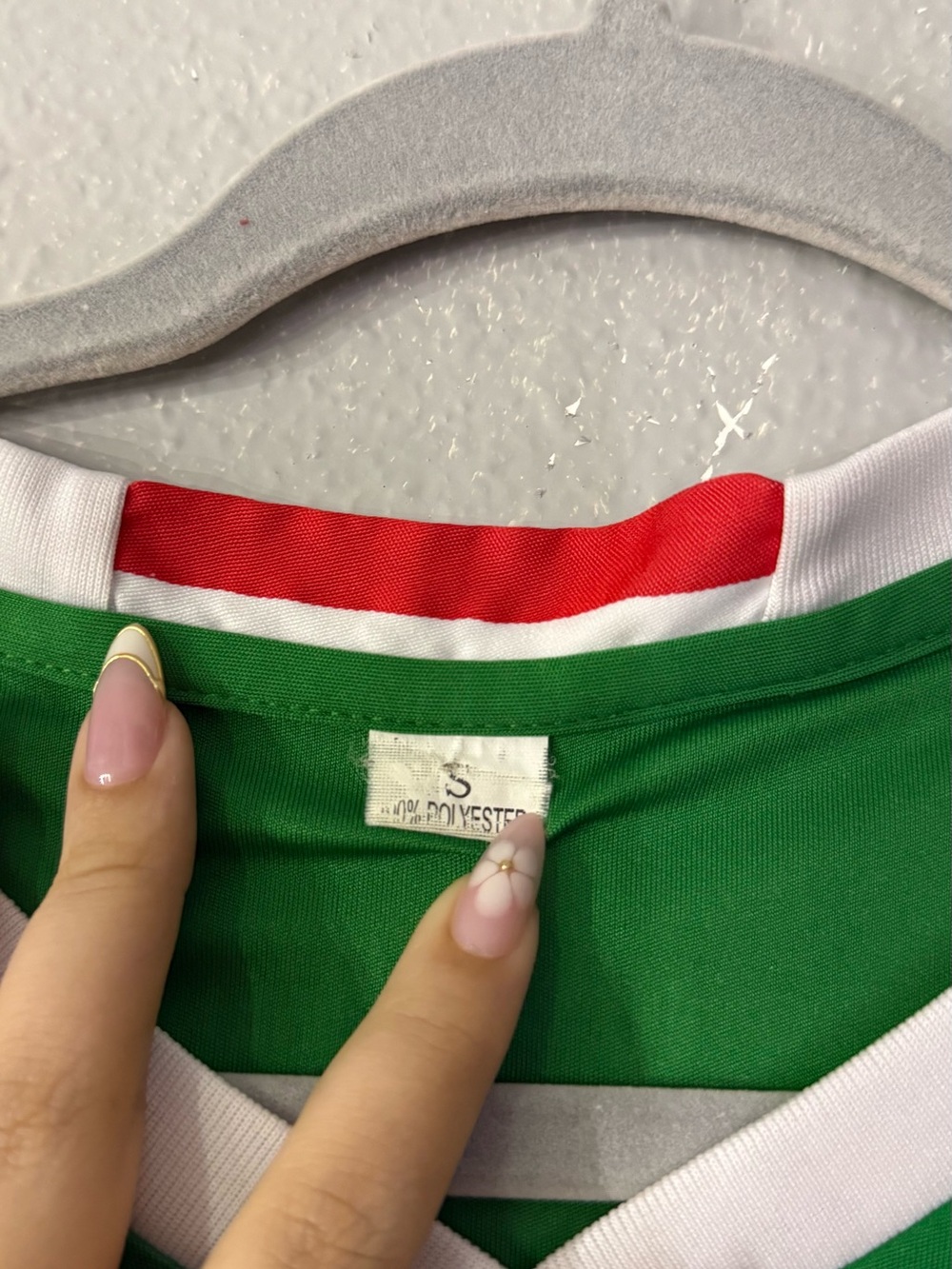 México Soccer Jersey with White Trim - Picture 2 of 3